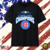 Chicago Cubs 2026 NL Central Division Champions T Shirt, Trendy 2D Print Shirt 2 Chicago Cubs 2026 NL Central Division Champions T Shirt, Trendy 2D Print Shirt Chicago Cubs 2026 NL Central Division Champions T Shirt