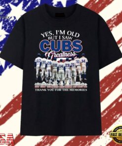Chicago Cubs Greatness Legends Baseball Graphic T Shirt, Trendy 2D Print Shirt Chicago Cubs Greatness Legends Baseball Graphic T Shirt