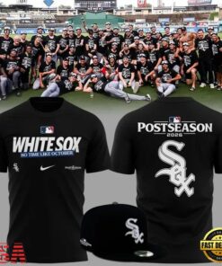 Chicago White Sox No Time Like October Fall In 2026 MLB Postseason T Shirt, Viral 3D Graphic Tee Chicago White Sox NO Time Like October Fall IN 2026 Mlb Postseason T Shirt