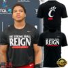 Cincinnati Bearcats THE STRONG SHALL REIGN T Shirt, Viral 3D Graphic Tee Cincinnati Bearcats The Strong Shall Reign T Shirt