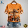 Cincinnati Bengals NFL Thanksgiving Faith And Football V Neck T Shirt, NFL Team V Neck Tee Cincinnati Bengals Nfl Thanksgiving Faith And Football V Neck T Shirt