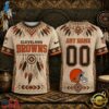 Cleveland Browns 2026 NFL Native American Heritage 3D Shirt, Sports Fans 3D Shirt Cleveland Browns 2026 Nfl Native American Heritage 3D Shirt