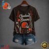 Cleveland Browns NFL Floral Garden V Neck T Shirt, NFL Team V Neck Tee Cleveland Browns Nfl Floral Garden V Neck T Shirt
