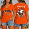 Cleveland Browns NFL Hello Kitty Football V Neck T Shirt, NFL Team V Neck Tee 3 Cleveland Browns NFL Hello Kitty Football V Neck T Shirt, NFL Team V Neck Tee Cleveland Browns Nfl Hello Kitty Football V Neck T Shirt
