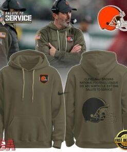 Cleveland Browns NFL Salute To Service 2026 Limited Edition Hoodie, Viral 3D Graphic Tee Cleveland Browns Nfl Salute TO Service 2026 Limited Edition Hoodie
