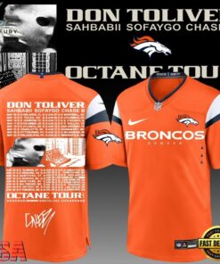 Cleveland Browns x Don Toliver Octane Tour Football Jersey, Fashion Football Jersey Cleveland Browns X Don Toliver Octane Tour Football Jersey