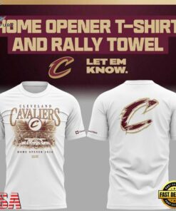 Cleveland Cavaliers Home Opener 2026 T Shirt, Viral 3D Graphic Tee Cleveland Cavaliers Home Opener 2026 T Shirt