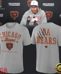 Coach Johnson Chicago Bears 2026 NFL New Design T Shirt, Viral 3D Graphic Tee Coach Johnson Chicago Bears 2026 Nfl New Design T Shirt