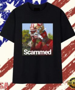 Daejon Love Scammed fake 49ers T Shirt, Trendy 2D Print Shirt Daejon Love Scammed Fake 49ers T Shirt