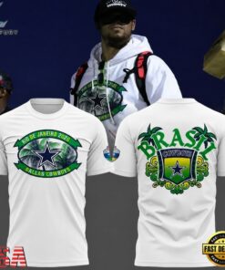 Dallas Cowboys Brazil Rio De Janeiro Game 2026 Graphic T Shirt, Viral 3D Graphic Tee Dallas Cowboys Brazil Rio DE Janeiro Game 2026 Graphic T Shirt