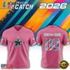 Dallas Cowboys NFL 2026 Crucial Catch Limited Edition Pink Football Jersey, Fashion Football Jersey Dallas Cowboys Nfl 2026 Crucial Catch Limited Edition Pink Football Jersey