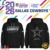 Dallas Cowboys NFL Crucial Catch 2026 Limited Edition Black Hoodie Shirt, Sports Fans 3D Shirt Dallas Cowboys Nfl Crucial Catch 2026 Limited Edition Black Hoodie Shirt