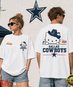 Dallas Cowboys NFL Kitty Burger Game Day Unisex 3D Shirt, Sports Fans 3D Shirt Dallas Cowboys Nfl Kitty Burger Game Day Unisex 3D Shirt