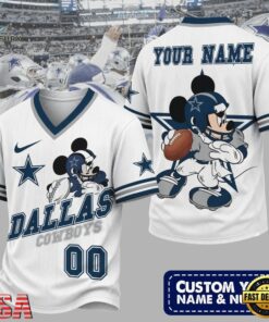 Dallas Cowboys NFL Mickey Quarterback Football Jersey, Trending NFL Jersey Dallas Cowboys Nfl Mickey Quarterback Football Jersey