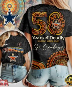 Dallas Cowboys NFL Naidoc Week 2026 Unisex 3D Shirt, Sports Fans 3D Shirt Dallas Cowboys Nfl Naidoc Week 2026 Unisex 3D Shirt