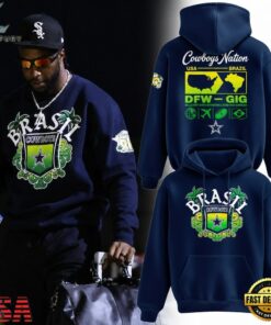 Dallas Cowboys NFL Rio de Janeiro Brazil Game 2026 Hoodie, Viral 3D Graphic Tee Dallas Cowboys Nfl Rio DE Janeiro Brazil Game 2026 Hoodie