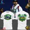 Dallas Cowboys NFL Rio de Janeiro Brazil Game 2026 White 3D Shirt, Viral 3D Graphic Tee Dallas Cowboys Nfl Rio DE Janeiro Brazil Game 2026 White 3D Shirt