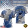 Dallas Cowboys NFL Sunday Legends Tie Dye 3D Shirt, Sports Fans 3D Shirt Dallas Cowboys Nfl Sunday Legends Tie Dye 3D Shirt