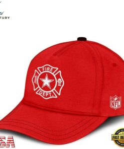 Dallas Cowboys x Firefighter Appreciation Night 2026 Limited Edition Classic Cap, Fashion Baseball Cap Dallas Cowboys X Firefighter Appreciation Night 2026 Limited Edition Classic Cap