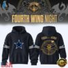 Dallas Cowboys x Fourth Wing Night 2026 Limited Edition Hoodie, Viral 3D Graphic Tee Dallas Cowboys X Fourth Wing Night 2026 Limited Edition Hoodie