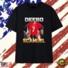 Deebo Scamuel Jr DaeJon Love 49ers T Shirt, Trendy 2D Print Shirt Deebo Scamuel JR Daejon Love 49ers T Shirt