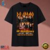 Def Leppard 50th Anniversary 1977 2027 Thank You For The Memories T Shirt, Music 2D Graphic Tee Def Leppard 50th Anniversary 1977 2027 Thank You For The Memories T Shirt