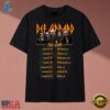 Def Leppard Tour Concert Dates Tour Schedule Rock T Shirt, Music 2D Graphic Tee Def Leppard Tour Concert Dates Tour Schedule Rock T Shirt