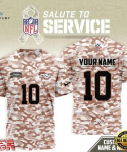 Denver Broncos 2026 NFL Salute to Service Camo New Design 3D Shirt, Sports Fans 3D Shirt Denver Broncos 2026 Nfl Salute TO Service Camo New Design 3D Shirt
