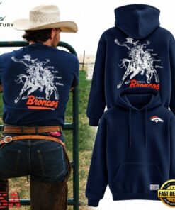 Denver Broncos Broken Bow 2026 Navy Hoodie, Viral 3D Graphic Tee Denver Broncos Broken Bow 2026 Navy Hoodie