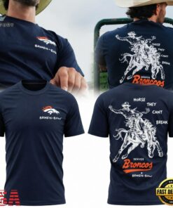 Denver Broncos Broken Bow Horse They Can’t Break 2026 T Shirt, Viral 3D Graphic Tee Denver Broncos Broken Bow Horse They Can T Break 2026 T Shirt