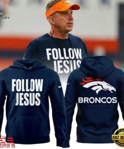 Denver Broncos Follow Jesus Limited Edition Hoodie, Viral 3D Graphic Tee Denver Broncos Follow Jesus Limited Edition Hoodie