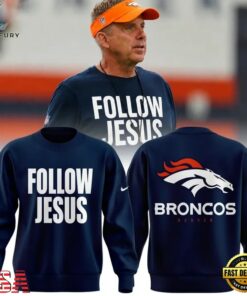 Denver Broncos Follow Jesus Limited Edition Sweatshirt, Viral 3D Graphic Tee Denver Broncos Follow Jesus Limited Edition Sweatshirt