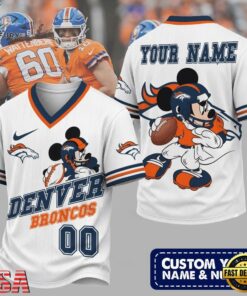 Denver Broncos NFL Mickey Quarterback Football Jersey, Trending NFL Jersey Denver Broncos Nfl Mickey Quarterback Football Jersey