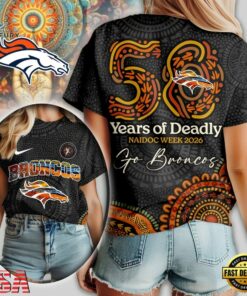 Denver Broncos NFL Naidoc Week 2026 Unisex 3D Shirt, Sports Fans 3D Shirt Denver Broncos Nfl Naidoc Week 2026 Unisex 3D Shirt