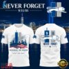 Detroit Lions 911 Never Forget Memorial Limited Edition 2026 White T Shirt, Viral 3D Graphic Tee Detroit Lions 911 Never Forget Memorial Limited Edition 2026 White T Shirt