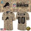 Detroit Lions NFL Salute To Service 2026 Custom Name & Number New Football Jersey, Fashion Football Jersey Detroit Lions Nfl Salute TO Service 2026 Custom Name Number New Football Jersey