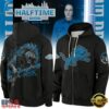 Detroit Lions x Jack White Thanksgiving Halftime Show Vintage Black Zip Hoodie, Trending Music 3D Tee Detroit Lions X Jack White Thanksgiving Halftime Show Vintage Black Zip Hoodie