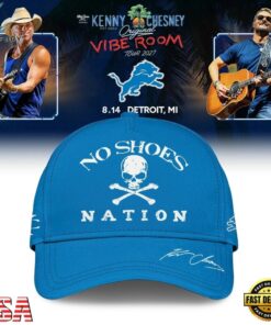 Detroit Lions x Kenny Chesney The Original Vibe Room Tour 2027 Signature Cap, Music Lover Baseball Cap Detroit Lions X Kenny Chesney The Original Vibe Room Tour 2027 Signature Cap