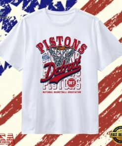 Detroit Pistons The East National Basketball Association T Shirt, Trendy 2D Print Shirt Detroit Pistons The East National Basketball Association T Shirt