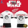 Detroit Red Wings x Star Wars Night 2026 Special New T Shirt, Viral 3D Graphic Tee Detroit Red Wings X Star Wars Night 2026 Special New T Shirt