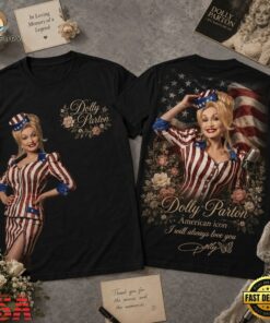Dolly Parton American Legend Patriotic Graphic T Shirt, Trending Music 3D Tee Dolly Parton American Legend Patriotic Graphic T Shirt