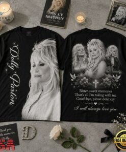 Dolly Parton I Will Always Love You Memorial T Shirt, Trending Music 3D Tee Dolly Parton I Will Always Love You Memorial T Shirt