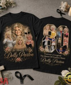 Dolly Parton Memorial Tribute Forever a Country Legend T Shirt, Trending Music 3D Tee Dolly Parton Memorial Tribute Forever A Country Legend T Shirt