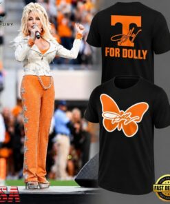 Dolly Parton off Tennessee Football For Dolly Black T Shirt, Trending Music 3D Tee Dolly Parton Off Tennessee Football For Dolly Black T Shirt