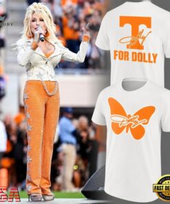 Dolly Parton off Tennessee Football For Dolly White T Shirt, Trending Music 3D Tee Dolly Parton Off Tennessee Football For Dolly White T Shirt