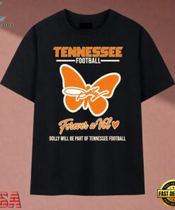 Dolly Parton Tennessee Volunteers Football Butterfly T Shirt, Music 2D Graphic Tee Dolly Parton Tennessee Volunteers Football Butterfly T Shirt