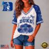 Duke Blue Devils NCAA Floral Stadium Bow V Neck 3D T Shirt, NCAA V Neck Fan Shirt 2 Duke Blue Devils NCAA Floral Stadium Bow V Neck 3D T Shirt, NCAA V Neck Fan Shirt Duke Blue Devils Ncaa Floral Stadium Bow V Neck 3D T Shirt
