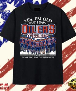 Edmonton Oilers Legends Greatness Vintage Hockey T Shirt, Trendy 2D Print Shirt Edmonton Oilers Legends Greatness Vintage Hockey T Shirt