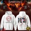 Evanescence Australia & New Zealand Tour 2027 White Hoodie, Trending Music 3D Tee Evanescence Australia New Zealand Tour 2027 White Hoodie