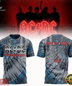Exclusive ACDC Power Up Tour 2026 Schedule 3D Shirt, Trending Music 3D Tee Exclusive Acdc Power UP Tour 2026 Schedule 3D Shirt